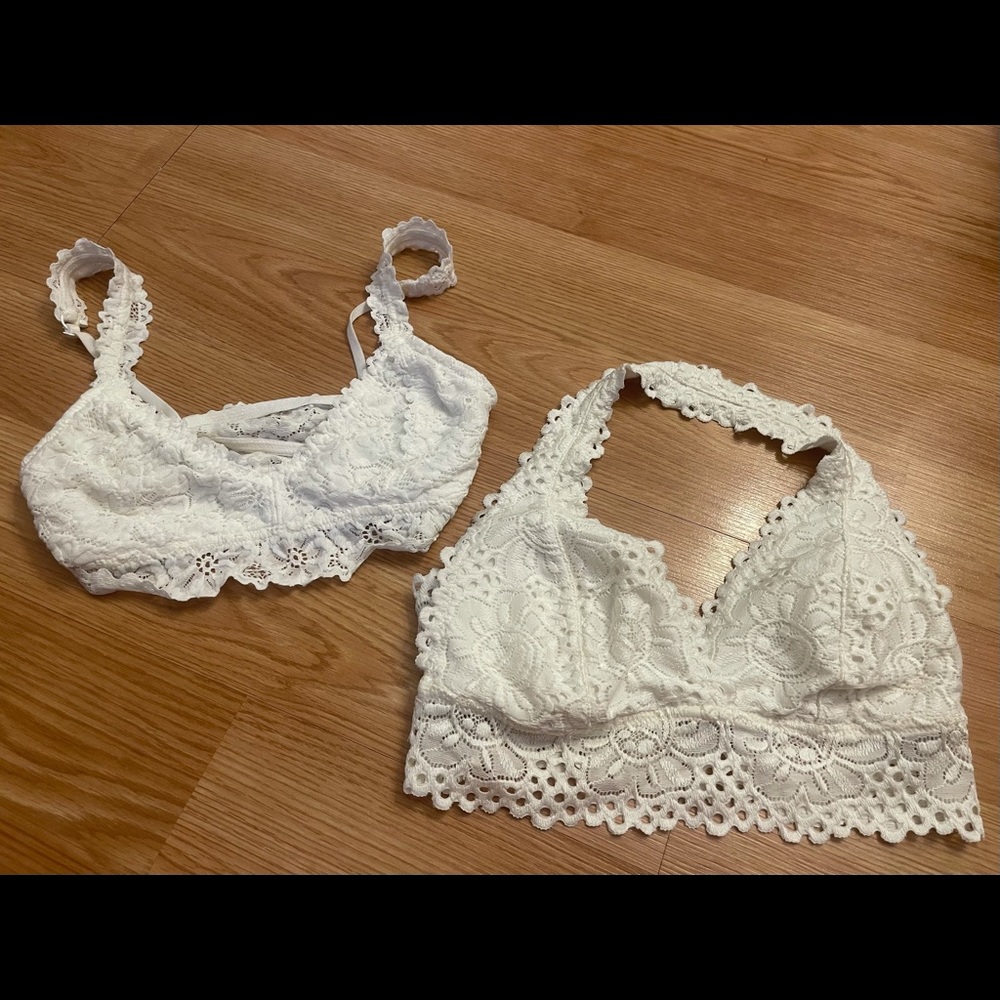 White Bralette Set